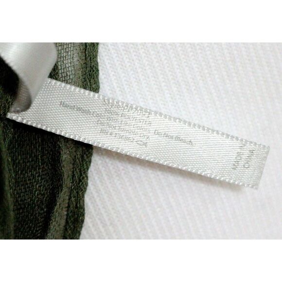 PAPILLON KHAKI GREEN MUSTARD YELLOW SAFARI SARONG COVER UP SCARF WRAP 44"x71" - Picture 5 of 7